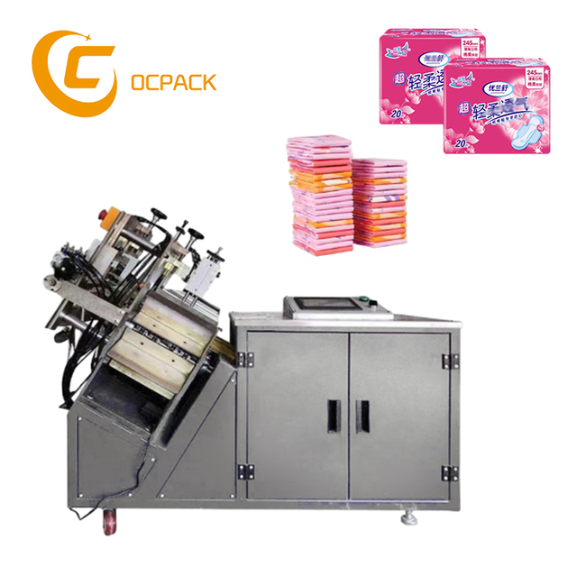 Automatic Sanitary Napkin Making Machine Lady Nursing Sanitary Pad Baby Diaper Packing Machine