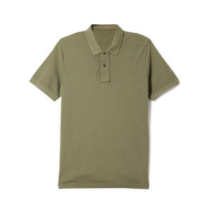 Polo pour homme en tissu mélangé durable, riche en profondeur de couleur, manches courtes, résistant à la décoloration, qualité pour une utilisation de marque à long terme - Product Image 1