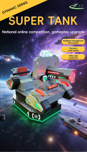 Machine d'arcade <span class=keywords><strong>de</strong></span> course à monnayeur JY Factory Super Tank II, pour 2 joueurs, <span class=keywords><strong>en</strong></span> anglais, à partir <span class=keywords><strong>de</strong></span> 8 ans, pour parcs d'attractions et centres <span class=keywords><strong>de</strong></span> <span class=keywords><strong>jeux</strong></span> - Product Image 4