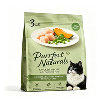 Fabricant d'emballages pour aliments pour animaux de compagnie – Sachets à fond plat à 8 soudures latérales, imprimés sur mesure, refermables avec fermeture éclair, prix de gros OEM