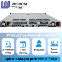 Servidor en Rack Lenovo ThinkSystem SR630 V3/V4 1U, Servidor Empresarial de Alto Rendimiento en Stock