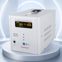 Stabilisateur de tension automatique monophasé 5000VA de type relais CA avec affichage numérique SVC, large plage d'entrée 80-260V pour centre de données