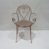 Ensemble de meubles d'extérieur pour jardin, salon, chaises en métal, table à café/thé durable