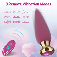 Vibrateur anal sans fil étanche avec télécommande, masseur de prostate, plug, jouet sexuel pour hommes et femmes, vente en gros
