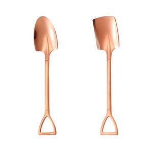 Thickened 304 Stainless Steel <b>square</b> Dessert Spoon - Product Image 4