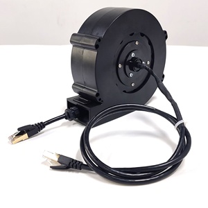 5 m Length Rj45 Connector Cat6 Cat7 Ethernet <strong>Cable</strong> <strong>Reel</strong> Spring Return <strong>Auto</strong> <strong>Rewind</strong> Retractable Extension <strong>Cable</strong> <strong>Reel</strong> with Rack - Product Image 3