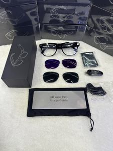 แว่นตาอัจฉริยะออลอินวันอเนกประสงค์ XK One Pro AI พร้อมฟังก์ชั่นถ่ายภาพ แปลภาษา โทรออก ฟังเพลง และสนทนาแบบเรียลไทม์ - Product Image 1
