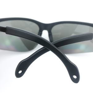 ANT5PPE屋外距離射撃防曇3ポジション伸縮テンプルクリアレンズ付きブラック要塞安全メガネ - Product Image 4