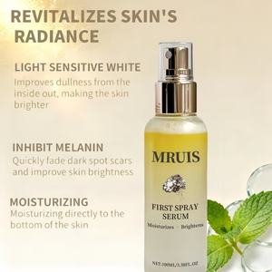 Venta caliente vegana trufa blanca primer suero en aerosol antiarrugas hidratante exfoliante de esencia facial hidratante líquido brillante - Product Image 2
