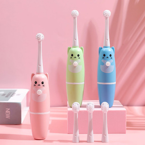 Brosse à dents électrique pour enfants Craton, poils doux, soin buccal délicat, design sûr, nettoyage en profondeur pour les enfants, protège les gencives et les dents - Product Image 4