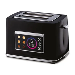 Pantalla táctil a Color inteligente barato 2 rebanadas <span class=keywords><strong>tostadora</strong></span> carcasa de plástico Control de tostado ajustable <span class=keywords><strong>tostadora</strong></span> eléctrica autocentrante - Product Image 5