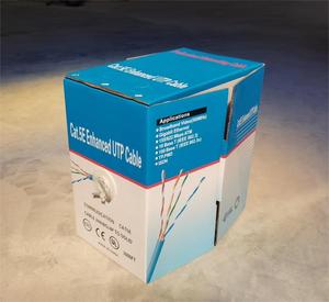 Câble réseau intérieur Cat5E UTP 4*2*0.5 <span class=keywords><strong>CCA</strong></span> 305m Gris - Product Image 5