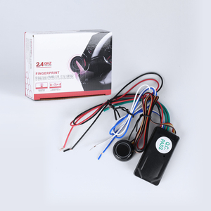 Système d'<span class=keywords><strong>alarme</strong></span> antivol pour <span class=keywords><strong>voiture</strong></span> avec immobilisateur par empreinte digitale, verrouillage secret, anti-hijacking, <span class=keywords><strong>alarme</strong></span> de moteur 2,4 GHz, <span class=keywords><strong>alarme</strong></span> sans fil pour moteur, <span class=keywords><strong>alarme</strong></span> antivol - Product Image 3