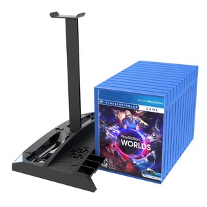 แท่นชาร์จแนวตั้งพร้อมช่องเก็บแผ่นเกมสำหรับ Playstation 4 / PS4 Slim / PS4 Pro รุ่น <span class=keywords><strong>IPega</strong></span> PG-P4009 - Product Image 4