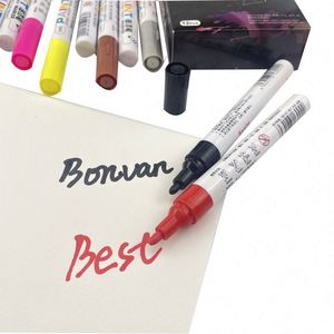 Hot Selling 12 <b>Colors</b> Graffiti <b>Pen</b> Custom Assorted <b>Color</b> Permanent Oil Based Quick Dry Plastic Paint Markers - Product Image 3