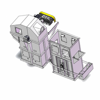 Élévateur à godets haute capacité et robuste pour l'alimentation et le transport verticaux continus entièrement automatiques du sable de fonderie