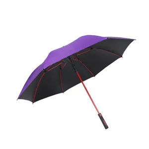 防风玻璃纤维大型商务高尔夫雨伞汽车品牌标志广告豪华雨伞