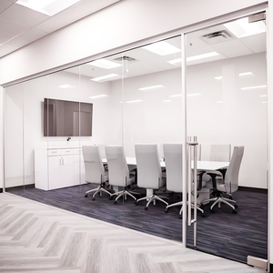 Modular Glass Partition <strong>System</strong> Aluminum Frame Modern Design <strong>Noise</strong> <strong>Control</strong> Flexible Commercial Use Interior Office School Outdoor - Product Image 5