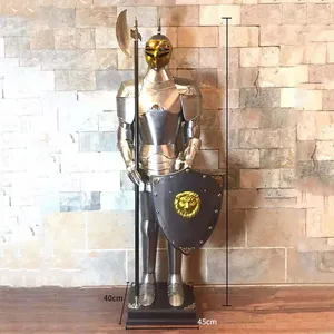 Escultura de Guerrero de la Antigua Roma en Venta, Escultura de Hombre de Mármol, Hombre de Pie Sosteniendo una Lanza - Product Image 3