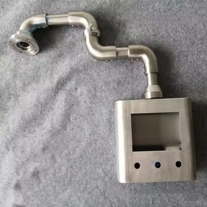 Vente directe usine – Pièces de boîtier de commande étanche IP54 en profilé aluminium pour machine-outil, support mural horizontal (Argent) GB-C Canti - Product Image 4