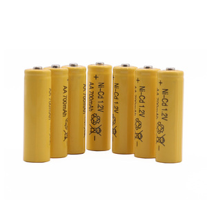 Batería Recargable Ni-CD AA de 1.2V 700mAh, NiCd 1.2V 700mAh de Capacidad Real, Libre de <span class=keywords><strong>Mercurio</strong></span>, para Lámpara <span class=keywords><strong>Solar</strong></span> de Jardín, Lámpara de Huerto - Product Image 2