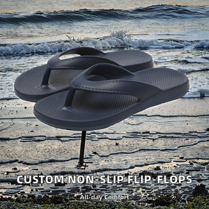 Tongs légères d'été pour hommes et couples, semelles souples antidérapantes en EVA, sandales de plage - Product Image 2