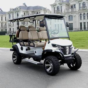 Carrito de Golf Eléctrico BETETEK Slim de 4 Plazas, Bajo Mantenimiento, para Desplazamientos Diarios, para Campos de Golf y Caminos No Públicos - Product Image 3