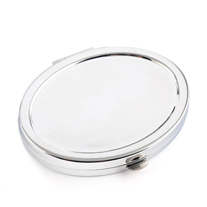 Hình Dạng Vỏ Sublimationcompact Gương Nhà Máy Bán Buôn Nhà Sản Xuất Nhỏ Gọn Trống Gương Túi Gương - Product Image 6