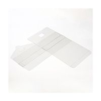 Boîte à cadeaux en plastique en forme de triangle pliable, boîte transparente en cristal de qualité alimentaire, boîte à gâteaux pour animaux de compagnie