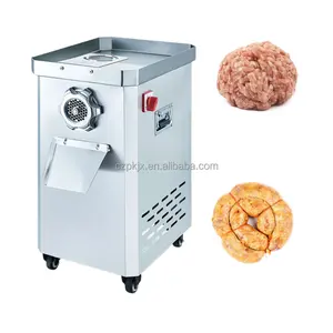 Máquina trituradora de carne de acero inoxidable, 220V, picadora de ajo, embutidora de salchichas