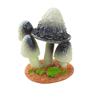 Adornos de hongos de resina coloridos, decoración de jardín en miniatura para macetas de suculentas de interior y exterior, paisajismo DIY - Product Image 5