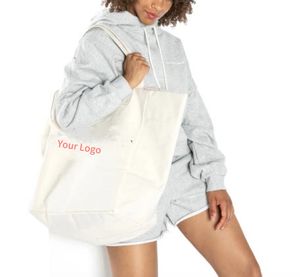 Printed Canvas <b>Bag</b> Women's Fashion Handbag tide Brand Same Style Cartoon Letter Shoulder <b>Bag</b> Shopping <b>Bag</b> - Product Image 3