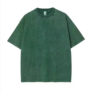 T-shirt à manches courtes pour homme, col rond, 100% coton jersey, coupe classique, style décontracté avec impression de lettres sur le devant - Product Image 3