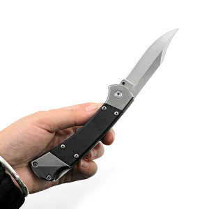 Coltello Pieghevole di Alta Gamma in Acciaio 440, Classico G10 EDC, Coltello Tascabile Tattico per Escursionismo e Attività all'Aperto - Personalizzabile OEM - Product Image 3