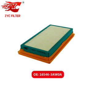 ZYC מסנן 16546-3AW0A 165463AW0A אוטומטי צריכת רכב אוויר מסנן עבור ניסן <span class=keywords><strong>MICRA</strong></span> VERSA - Product Image 2