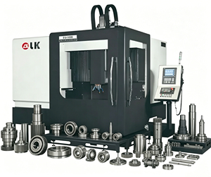 เครื่องกัดซีเอ็นซีแบบแกนทรีขนาดกลาง รุ่น LK EU-1000 พร้อมระบบควบคุมซีเมนส์ สำหรับการแปรรูปโลหะ - Product Image 1
