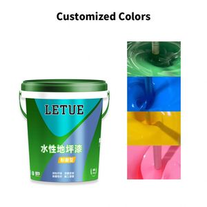 Pintura Acrílica Impermeable para Pisos de Garajes y Talleres, en Verde, Azul y Amarillo, Color Personalizable - Product Image 3