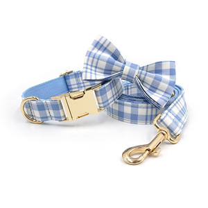 מגמת מוצרים <span class=keywords><strong>2026</strong></span> בריטי סִגְנוֹן יוקרה מודרני משובץ כותנה לכלב קשת מתכוונן ידידותי לסביבה עמיד לכל עונות השנה אופנה - Product Image 6