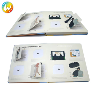 נייר ימי אלבום תמונות כריכה קשה להרים את דש ספרי הדפסת לוחות ספרים לשירות מותאם אישית - Product Image 2