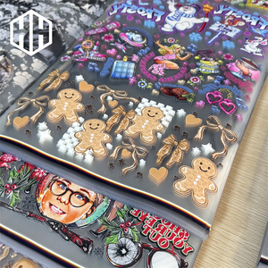 Hot Sale High Quality Washable <strong>Heat</strong> <strong>Transfer</strong> Sticker Waterproof Uv Dtf <strong>Transfer</strong> Printing Durable Coffee Mug Wrap - Product Image 3