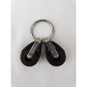 Juego de Poleas de Acero Inoxidable de 22 mm de Diámetro de Rueda y 6 mm de Diámetro de Cable, Herrajes Marinos para Reparación de Embarcaciones, Repuesto BB-0225 - Product Image 2