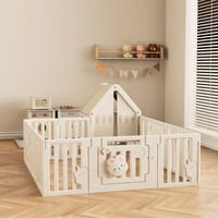 Parc pour bébé Jeu d'intérieur pour bébé Stylo de jeu pliable Jouet rampant pour bébé et bambin Parc en plastique