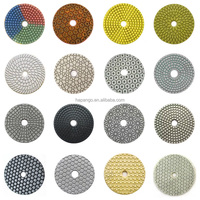 Disques de ponçage diamantés électroplaqués haute stabilité, flexibles, pour le polissage du marbre, des carreaux, du verre et du granit