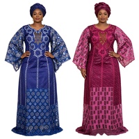 Robes de Soirée et de Cérémonie pour Femmes Grandes Tailles, Style Africain, Dashiki, Ankara, Broderie, Bazin Riche, pour Église et Mariage