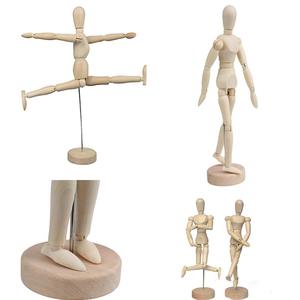<span class=keywords><strong>Mannequin</strong></span> articulé en <span class=keywords><strong>bois</strong></span> pour artistes, modèle de figure humaine pour le dessin et la peinture, outil d'aide au croquis - Product Image 5