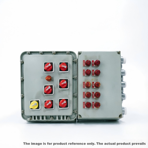 Modular Explosion Proof Distribution Box With Upper Switch & Lower Indicators, IP66 Aluminum Control Panel For Hazardous Areas - Product Image 4