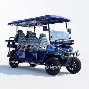 Carrito de Golf de Alta Estabilidad y Gran Capacidad para Pasajeros, Diseño para Uso en Exteriores, Equipo de Transporte Turístico - Product Image 2