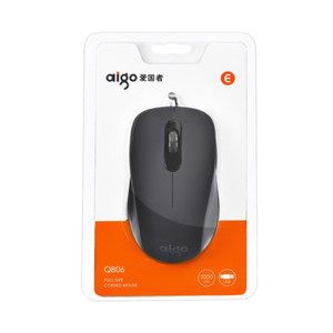 Aigo Q816 Wired Optical <b>Mouse</b> 3 Buttons Right Hand <b>USB</b> For Office Home Business Use - Product Image 5