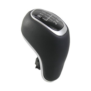 Pomo de palanca de cambios de cuero para coche, ergonómico, de 6 velocidades, para Kia Rio, acabado mate - Product Image 4