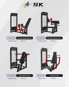 SK tập thể dục thương mại thép tấm nạp hip lực đẩy máy cho chân sức mạnh đào tạo và thể hình - Product Image 3